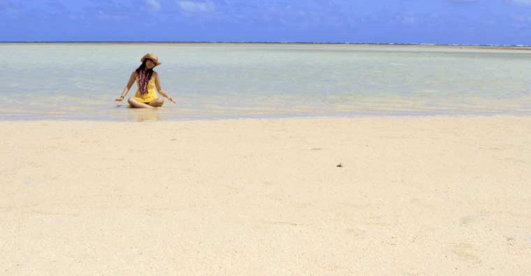 天使の海・ビーチ